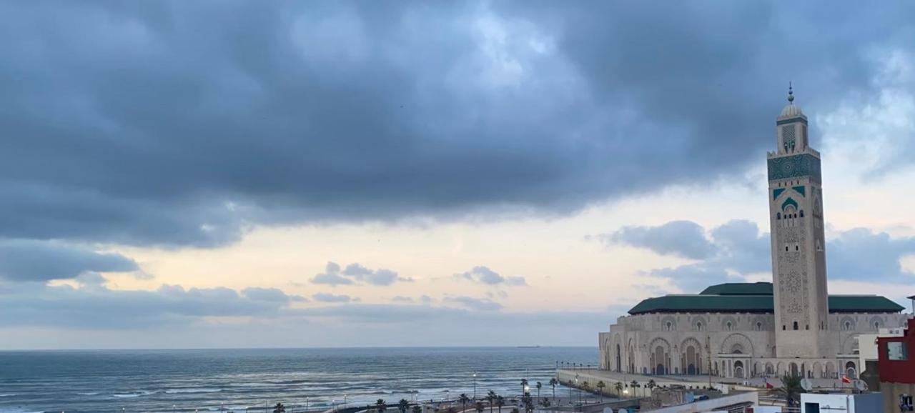 Bel Appartement Avec Une Belle Vue Sur La Grande Mosquee Hassan II Et La Mer Касабланка Экстерьер фото